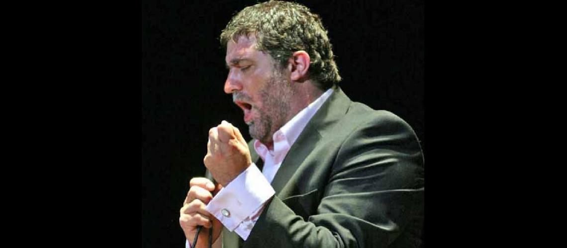  El tenor rosarino Juanjo Cura cantar en Pergamino (INTERNET)