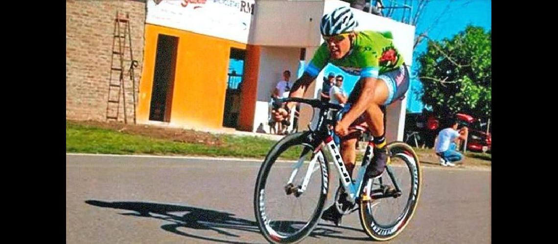  El ciclista Marcos León Rodríguez ganó en San Pedro y se quedó con el Gran Premio César Santos Vio (MARCOS LEON RODRIGUEZ)