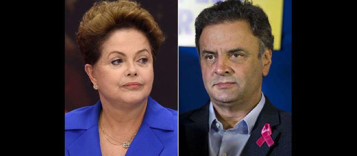  Dilma Rousseff y Aecio Neves se enfrentan en el balotaje que decidir al próximo presidente de Brasil (NA) 