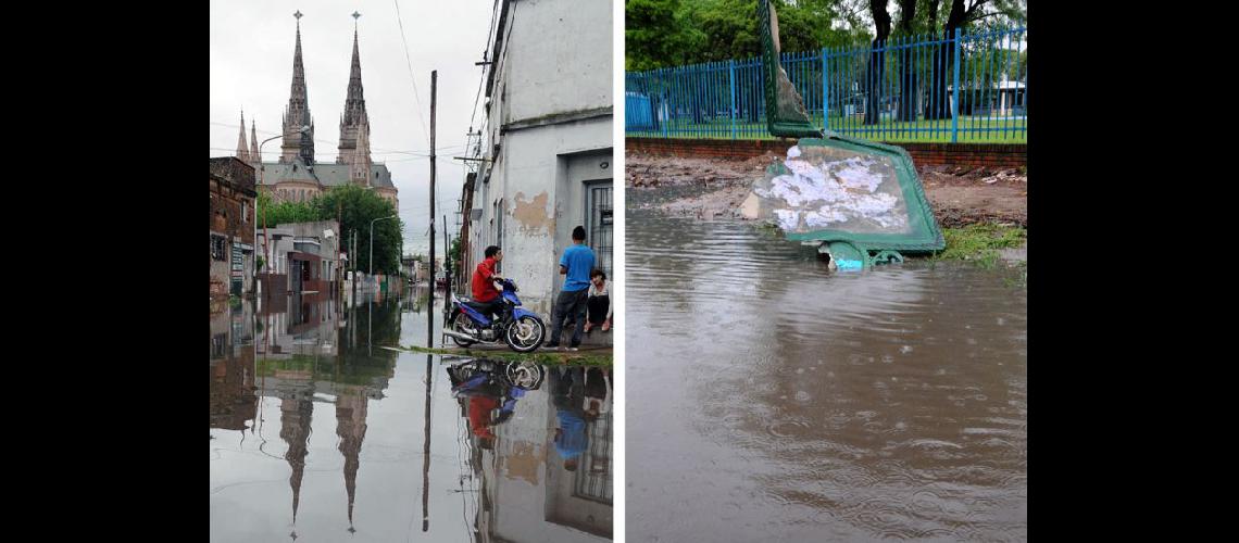 La ciudad de Lujn declaró el alerta rojo por la crecida del río (TELAMCOMAR) - La Ciudad de Buenos Aires también sufrió las consecuencias del temporal (NA)