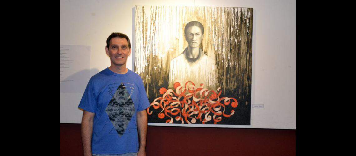  El talentoso artista Ariel Fessler manifestó- Lo que ms impacta en la gente es la pintura (LA OPINION)