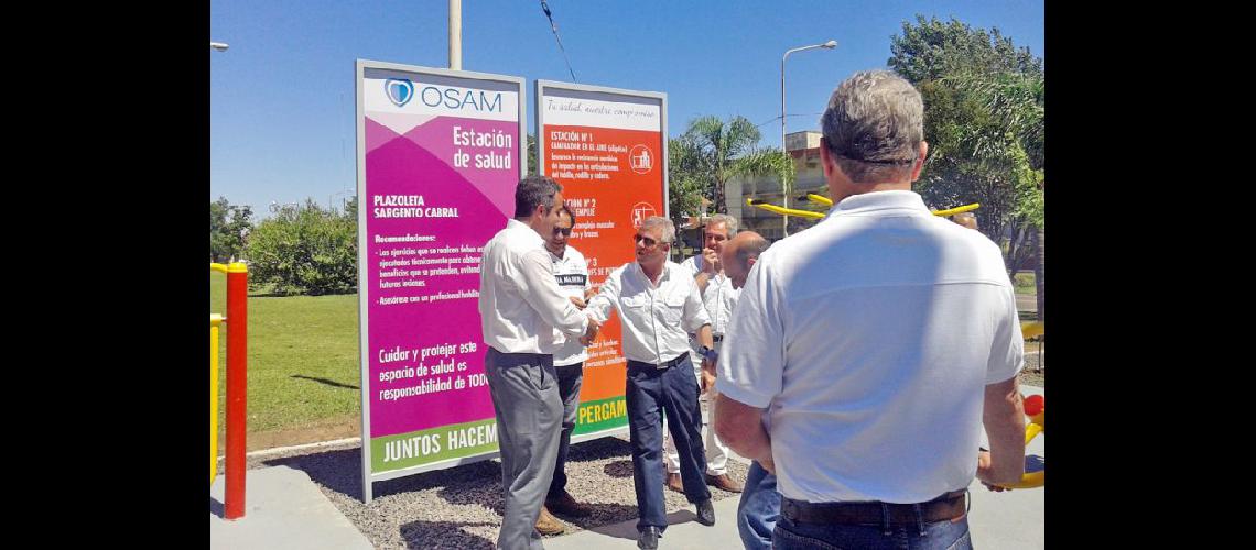  En el barrio San Martín fue inaugurada una de las doce estaciones de salud contempladas en el programa (OSAM)