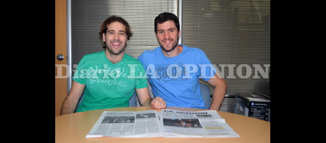  Eugenio Lavezzo y Manuel Fontana siguen disfrutando del campeonato local ganado por Argentino (LA OPINION)