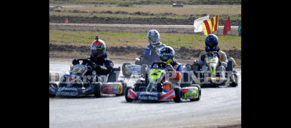  El karting ofrecer hoy el último espectculo de la temporada en el circuito Enrique Tití Sticconi (ARCHIVO LA OPINION) 