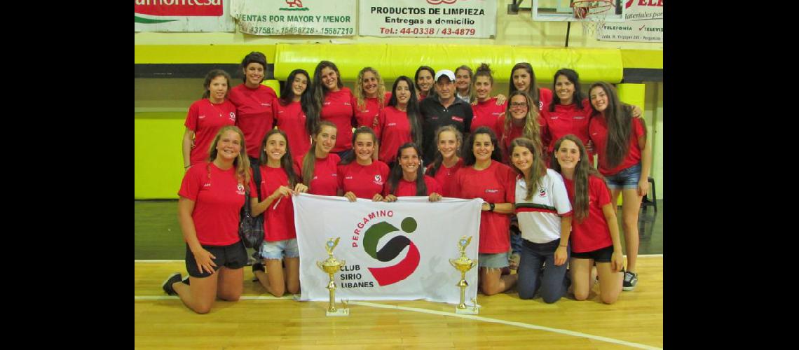  Los planteles de voleibol femenino de Sirio Libanés tuvieron un buen año (CLUB SIRIO LIBANES)