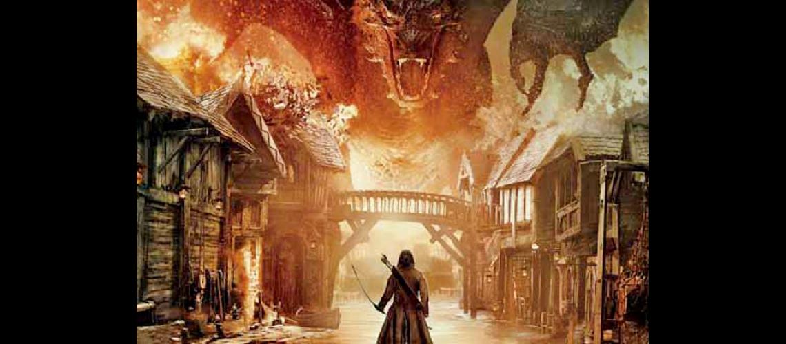  La tercera y última entrega de la trilogía del Hobbit se estrenar mañana en simultneo en Cinema Pergamino (INTERNET)