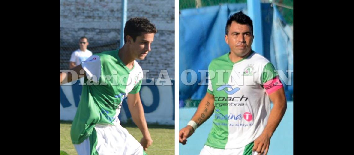  Los volantes Juan Ignacio Colell y Alberto Pereyra jugarn desde el arranque ante Sportivo Barracas (LA OPINION) 