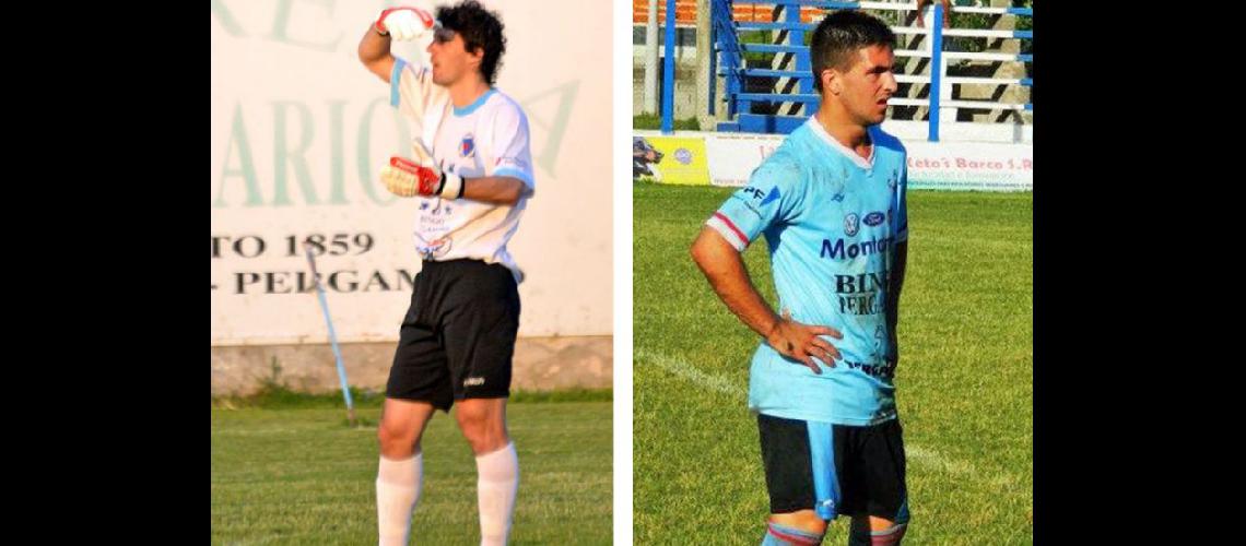  El arquero Ignacio Ozafrn y el volante ofensivo Guido Montero volvern a ser titulares esta noche en Juventud (ARCHIVO LA OPINION)