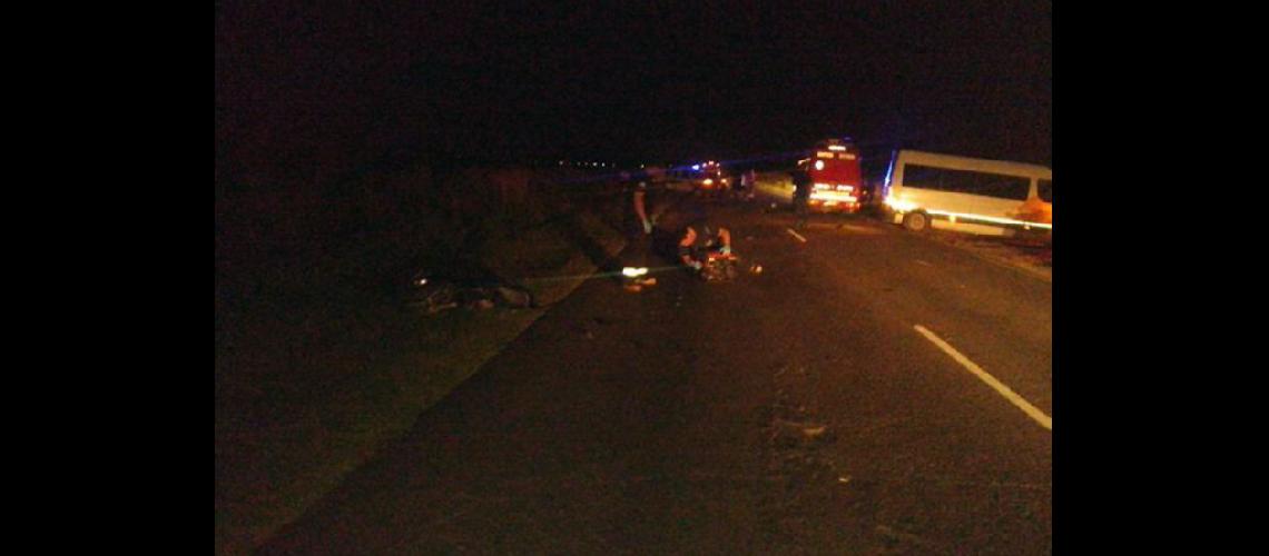  El accidente ocurrió sobre la ruta provincial Nº 32 cerca del Inta  (CASOS POLICIALES)