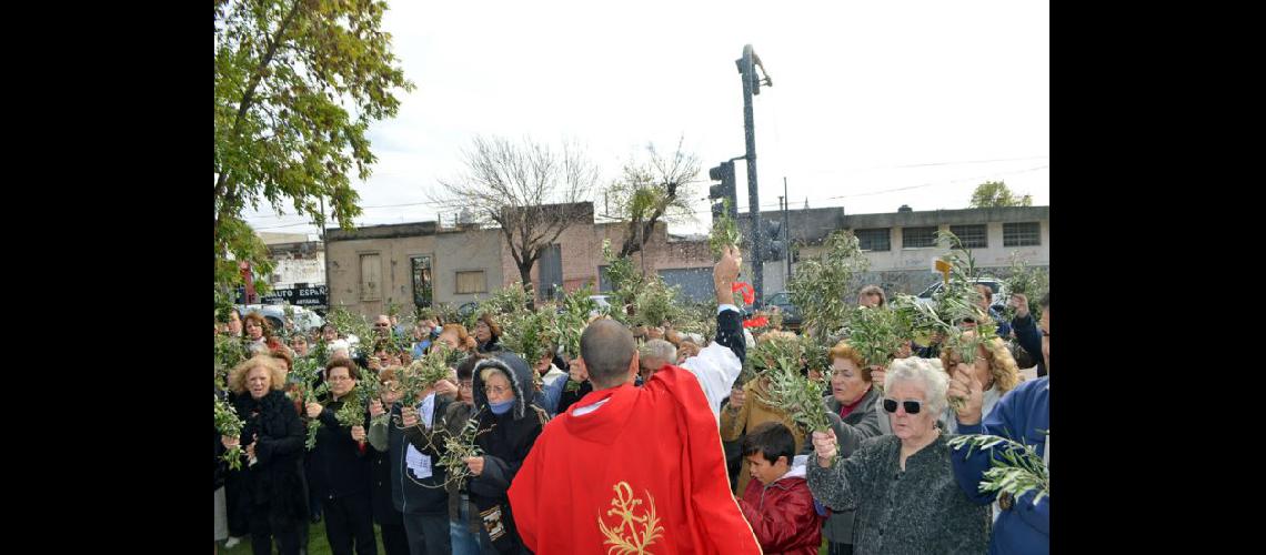  La actividad principal en las Iglesias y las Capillas de nuestra ciudad ser la bendición de los ramos de olivo (ARCHIVO LA OPINION)