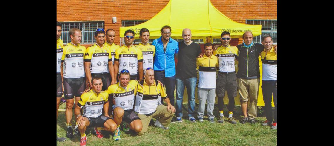  El equipo Buenos Aires Ciudad junto a Horacio Rodríguez Larreta (MARCOS LEON RODRIGUEZ) 