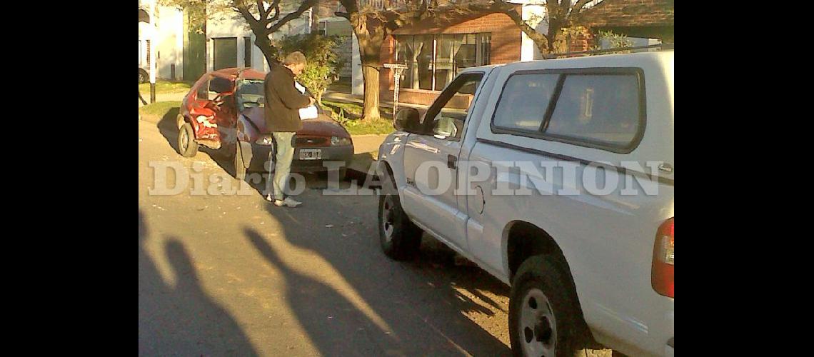  El choque ocurrió en la esquina de avenida Paraguay y Paso  (LA OPINION)