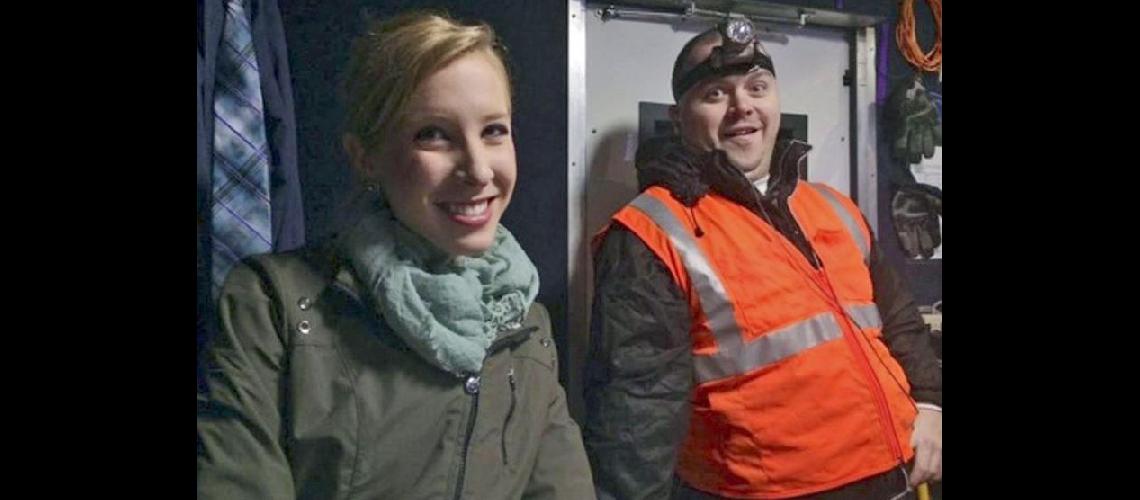  Alison Parker y Adam Ward periodista y camarógrafo fueron asesinados cuando estaban haciendo una nota (NA)