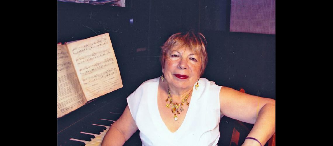  Marta Abello maestra normal y profesora de Música nacida en Rojas cuenta con una extensa trayectoria (LA OPINION)