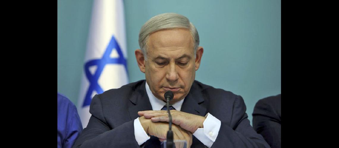  Benjamin Netanyahu prometió actuar con determinación (NA)