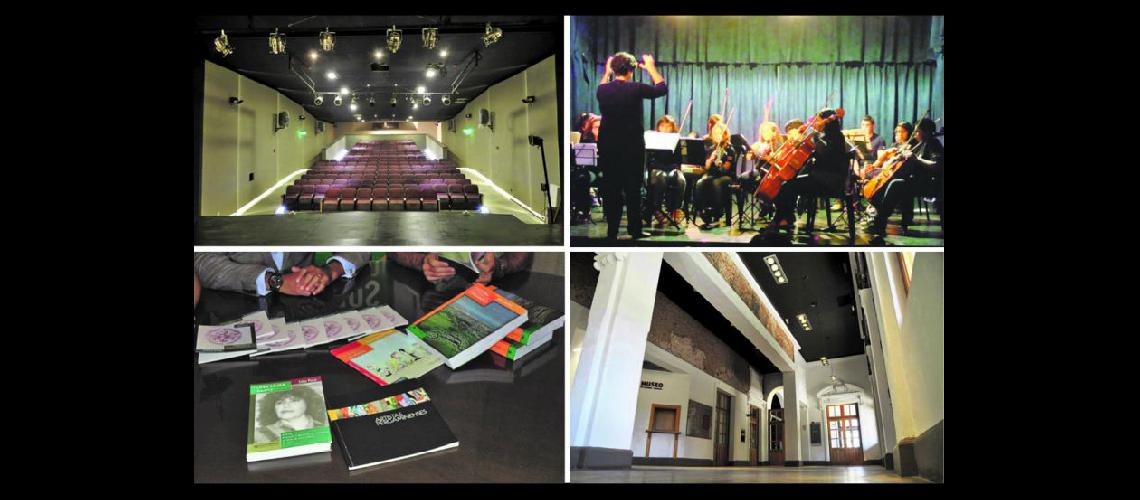  El Teatro Unión Ferroviaria la Orquesta Infanto Juvenil la Editorial Municipal y el Museo de la Ciudad cuatro concreciones durante su gestión (LA OPINION) 