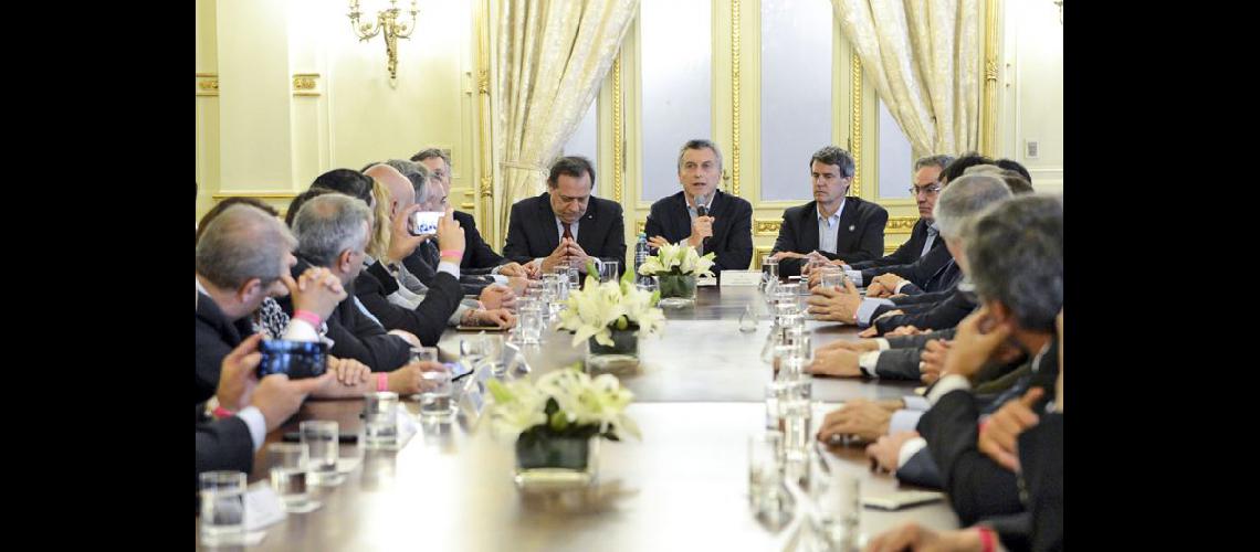  Macri realizó el anuncio al término de la reunión de Gabinete (NA)
