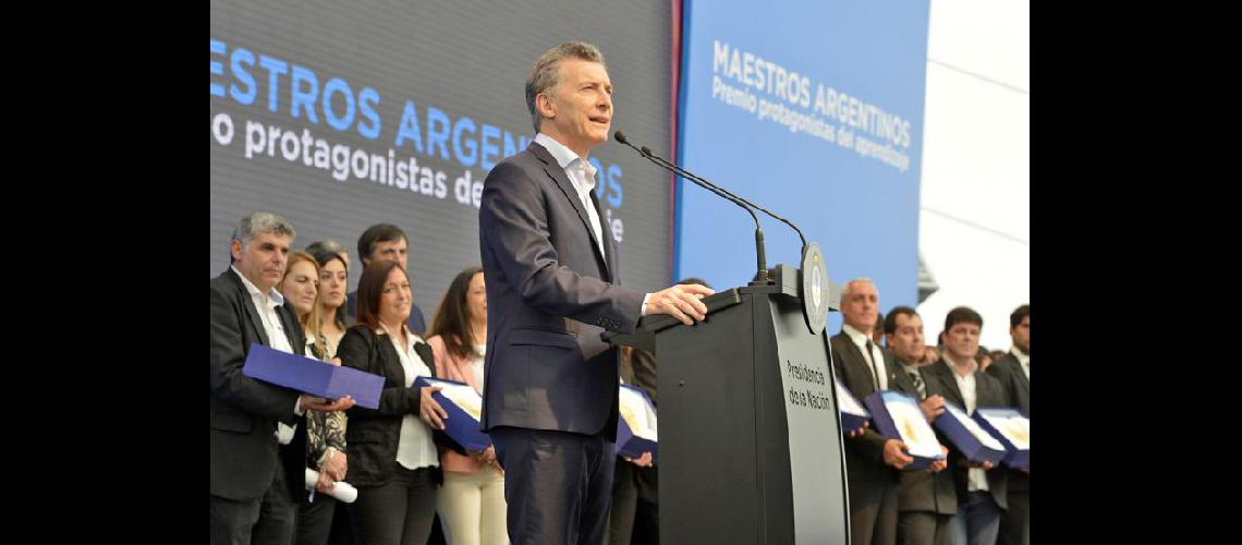  Macri afirmó que se puede emprender un camino de crecimiento con la implementación de la tecnología (NA)