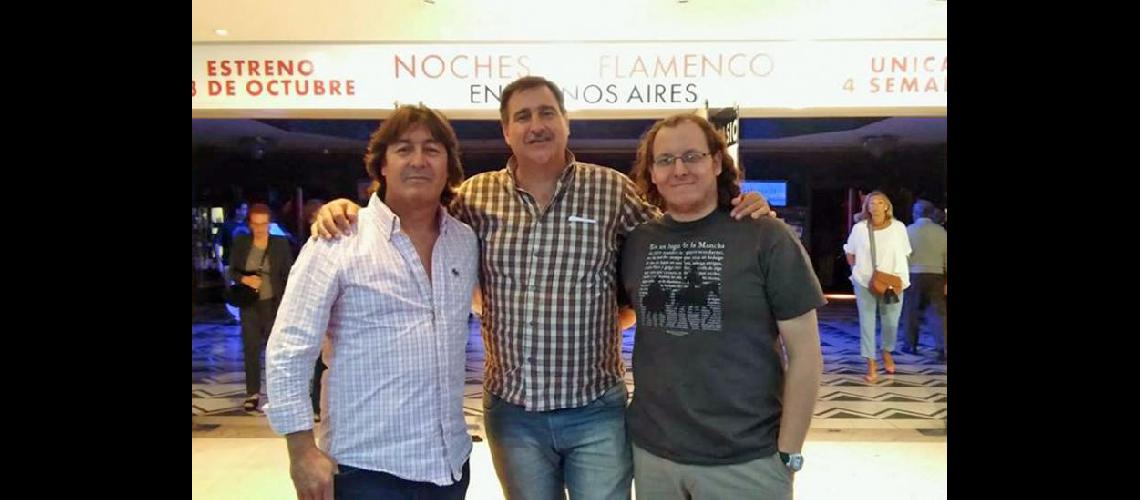  Luis Marian Nelson Carini y Facundo Cruz Ahora se suma Alvaro Repetto (FACEBOOK- LOS BOMBINES) 