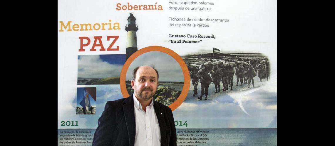  Federico Lorenz es el director del Museo Malvinas (NA)
