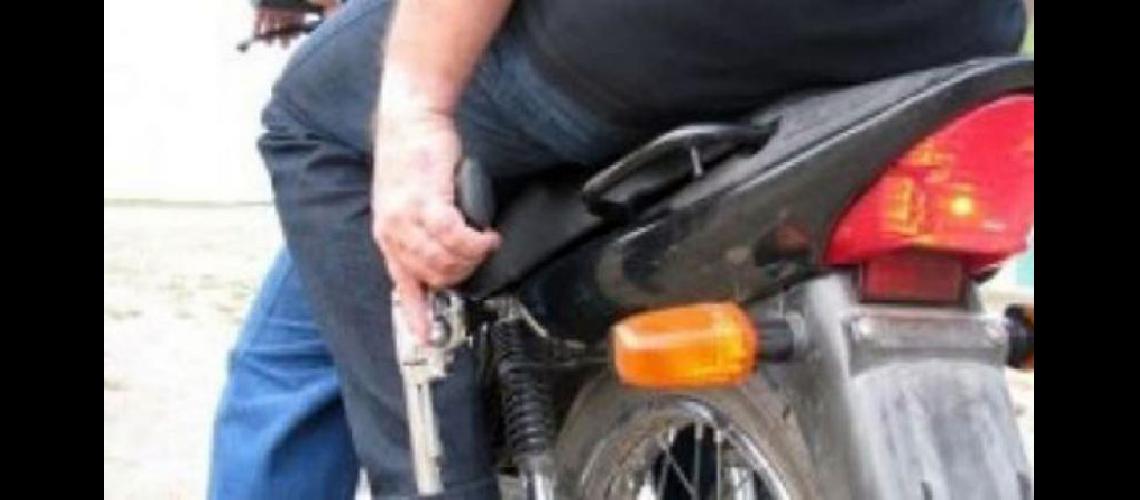  El robo a mano armada de motos es una modalidad frecuente (INTERNET)