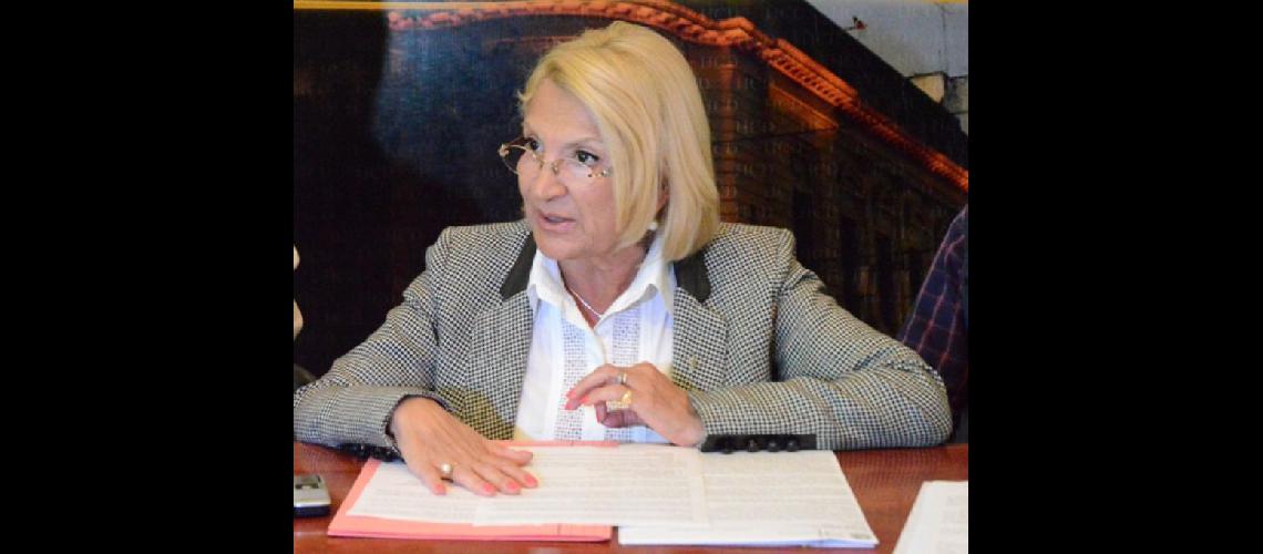  La concejal Rosa Tulio fue la autora del proyecto de declaración de Interés Municipal LA OPINION
