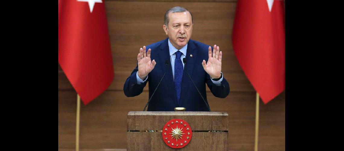  Erdogan acusó a Alemania de tolerar las reuniones de separatistas kurdos considerados terroristas (NA)