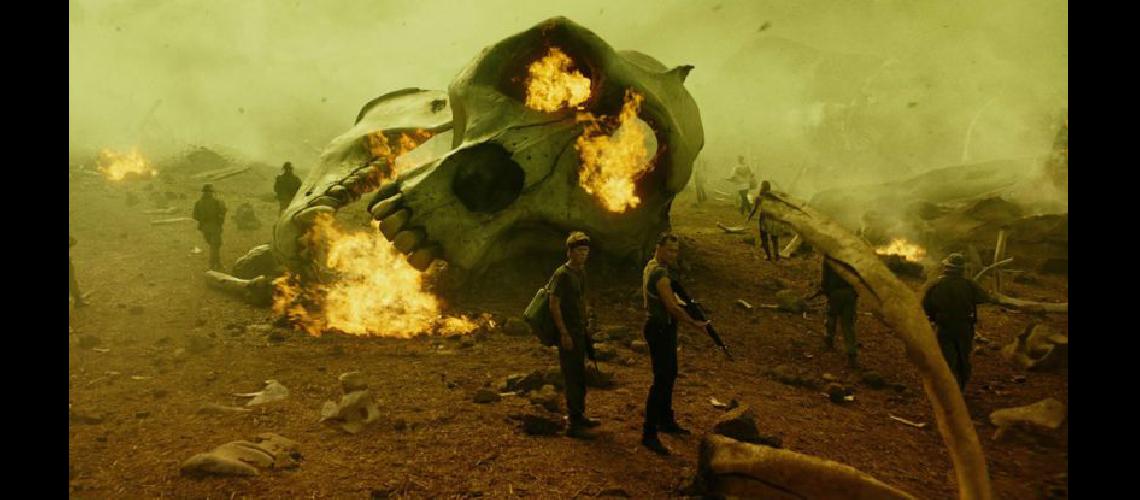   El film Kong la isla calavera se estrena en simultneo en Cinema con las mejores salas de país
