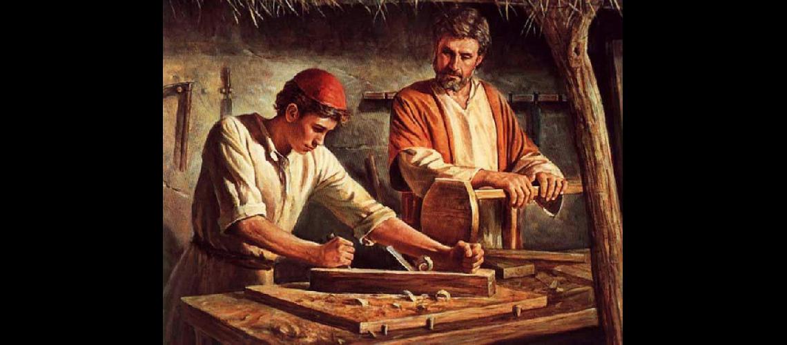  José era el padre adoptivo de Jesús y por su condición de obrero carpintero se consolidó como el patrono de los trabajadores de la madera  (DIARIO EL 9 DE JULIO)