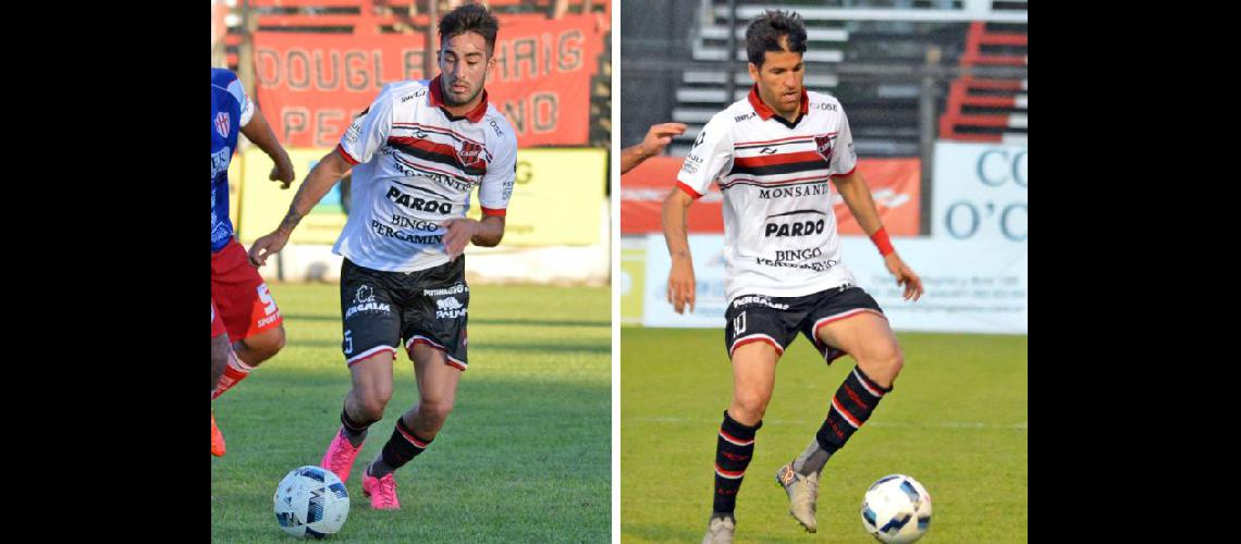  Santiago Gallucci Otero reaparecer entre los once y Sebastin Grazzini es la esperanza futbolística de Douglas (ARCHIVO LA OPINION)
