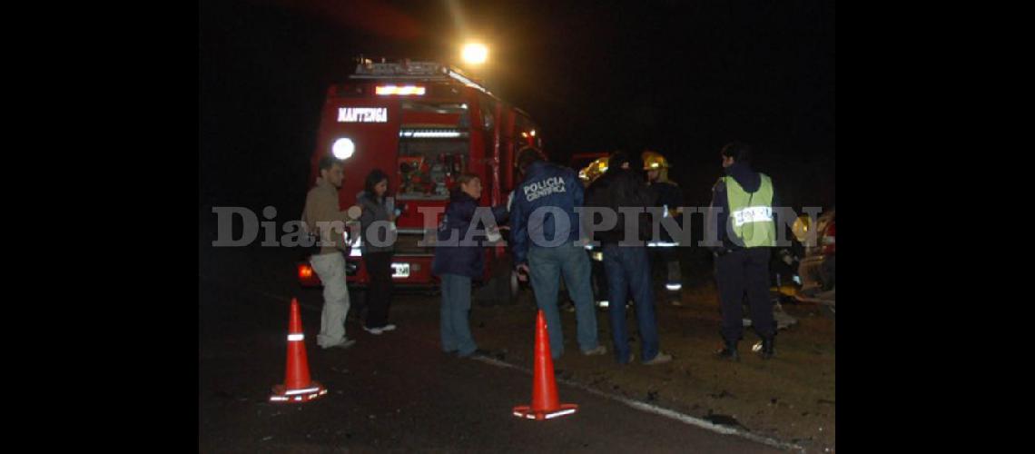  El accidente fue a la altura de la localidad de Fontezuela (ARCHIVO LA OPINION)