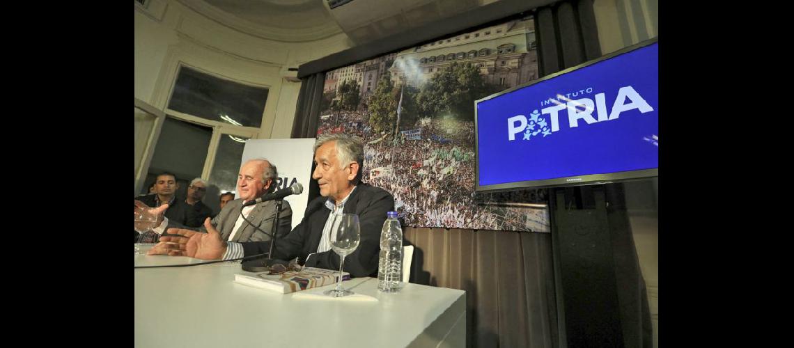  En la conferencia Alberto Rodríguez Sa criticó la marcha del 1-A (NA)