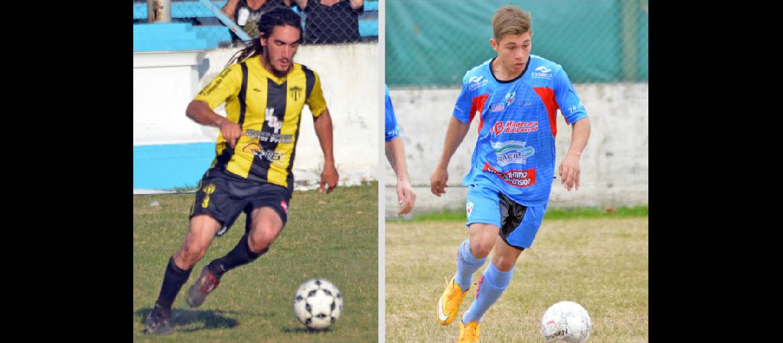  Lucas Ostojic (Acevedo) y Nahuel Surez (Juventud) serían titulares en el partido que abrir la fecha (ARCHIVO LA OPINION)