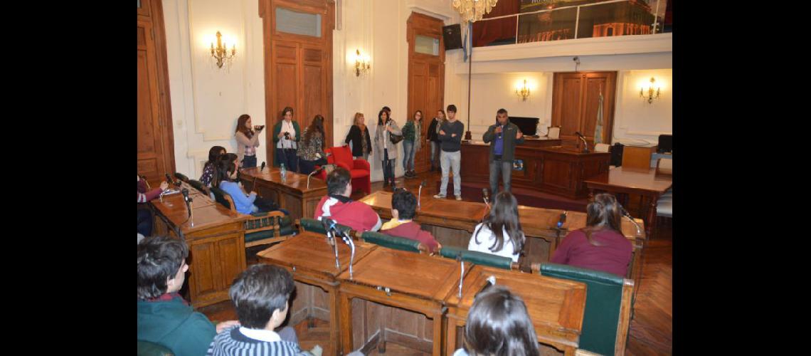  Los ediles de las diferentes bancadas políticas del Concejo Deliberante brindarn una charla a los estudiantes  (ARCHIVO LA OPINION)