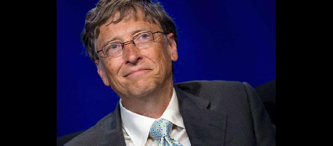  Bill Gates pura visión (AFP PHOTOJim WATSON)