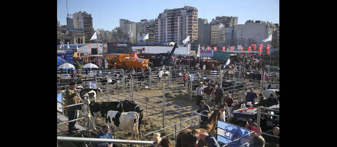  Los expositores se presentan este año con 4500 animales en la 131° Exposición Rural de Palermo (NA)