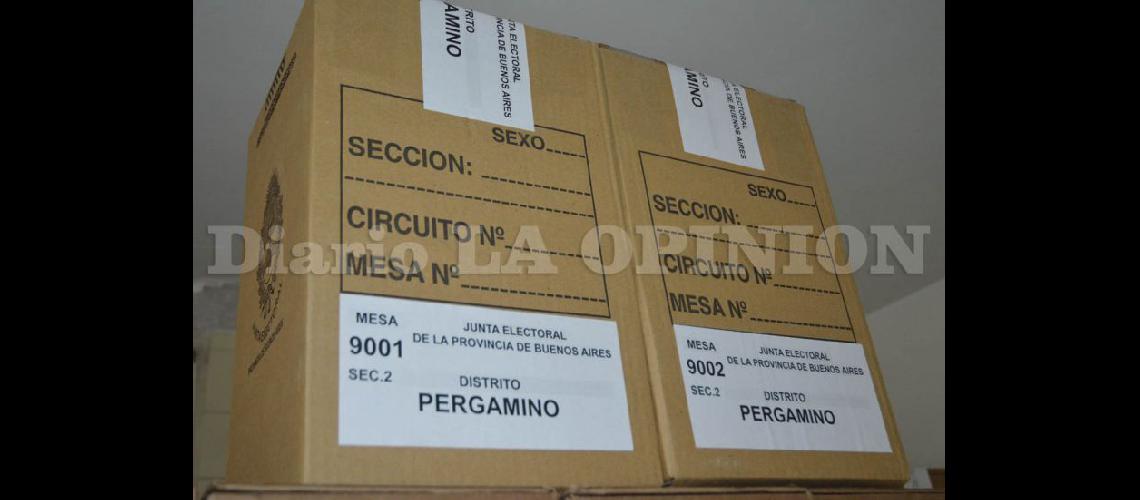  En la sede Pergamino del Correo Argentino se encuentran las urnas para las elecciones primarias del 13 de agosto (LA OPINION) 
