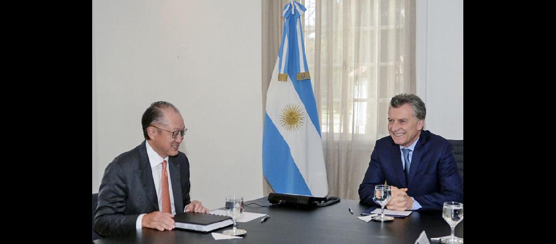  Macri ayer desarrolló su actividad en la Quinta de Olivos recibió al presidente del Banco Mundial (NA)