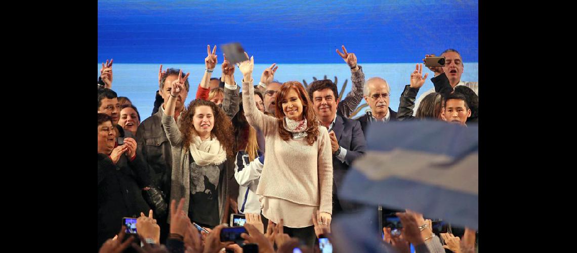  Con escasos recursos hicieron la campaña dijo Cristina Kirchner (NA)