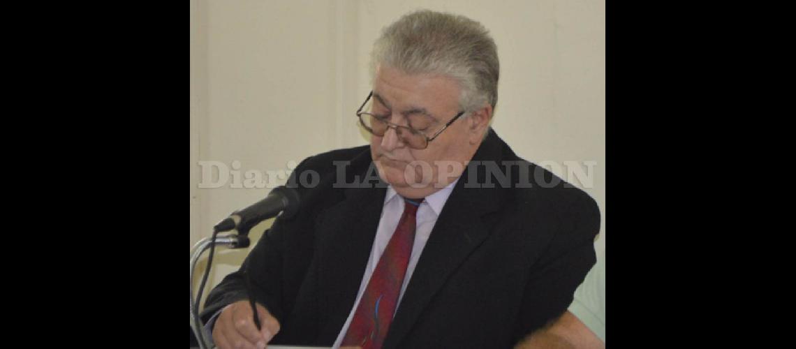  Rodolfo Migliaro uno de los dos abogados defensores de Urquiza (ARCHIVO LA OPINION)
