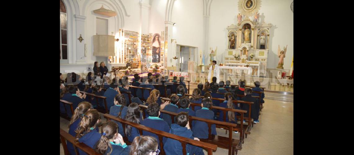  La misa ser celebrada en  la capilla del Colegio del Huerto a las 18-00