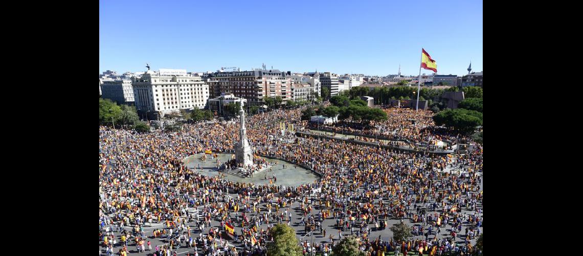  La Delegación del Gobierno en Madrid cifró en 50000 a los participantes (NA)