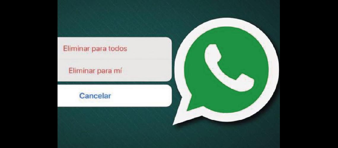  Las opciones para eliminar un mensaje en Whatsapp