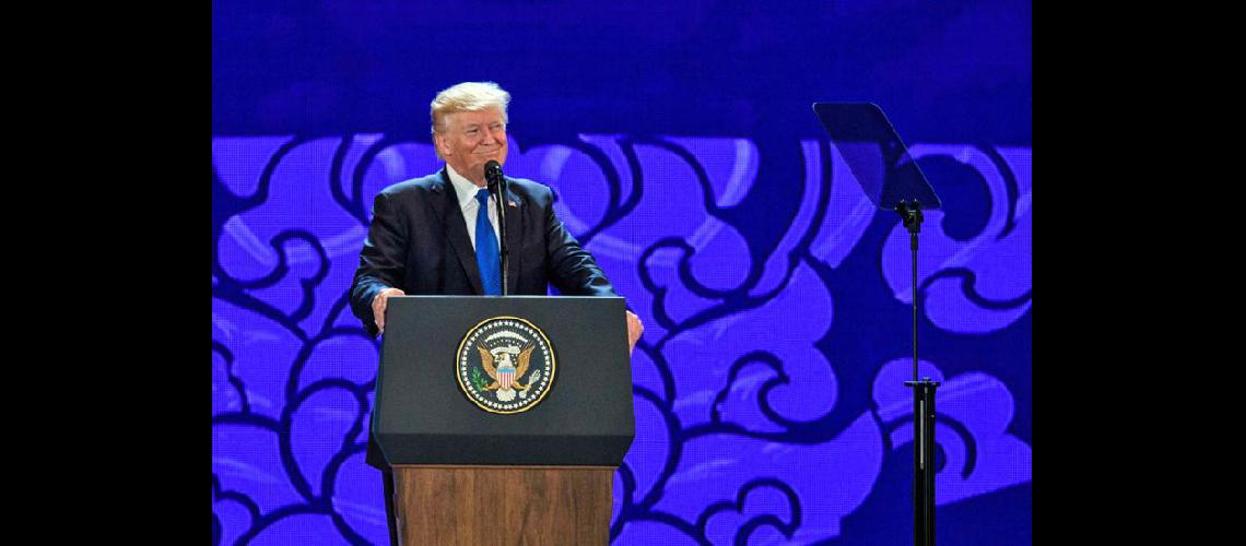  Donald Trump en la cumbre Apec (Asia-Pacific Economic Cooperation) en la ciudad de Danang Vietnam (NA)