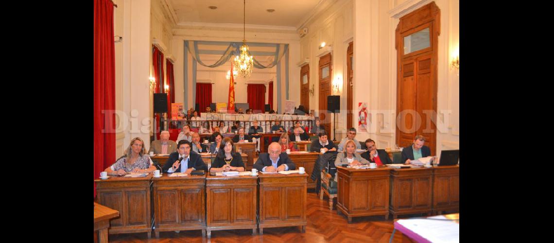  Mañana jueves asumirn los nuevos concejales en la sala del HCD (ARCHIVO LA OPINION)