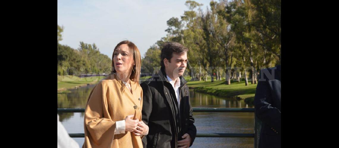  El 22 de mayo la gobernadora Vidal y Silvosa anunciaron en Pergamino las gestiones para el crédito (ARCHIVO LA OPINION)