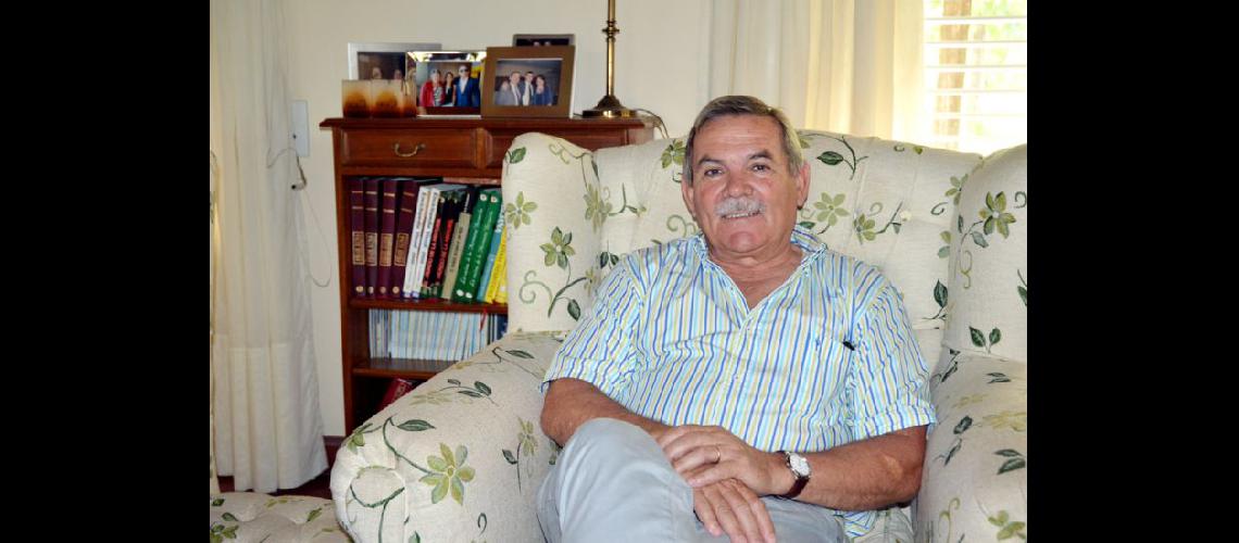  José Carlos Gesteira realizó un repaso de su vida en la intimidad de su casa en la Ciudad Deportiva (LA OPINION)