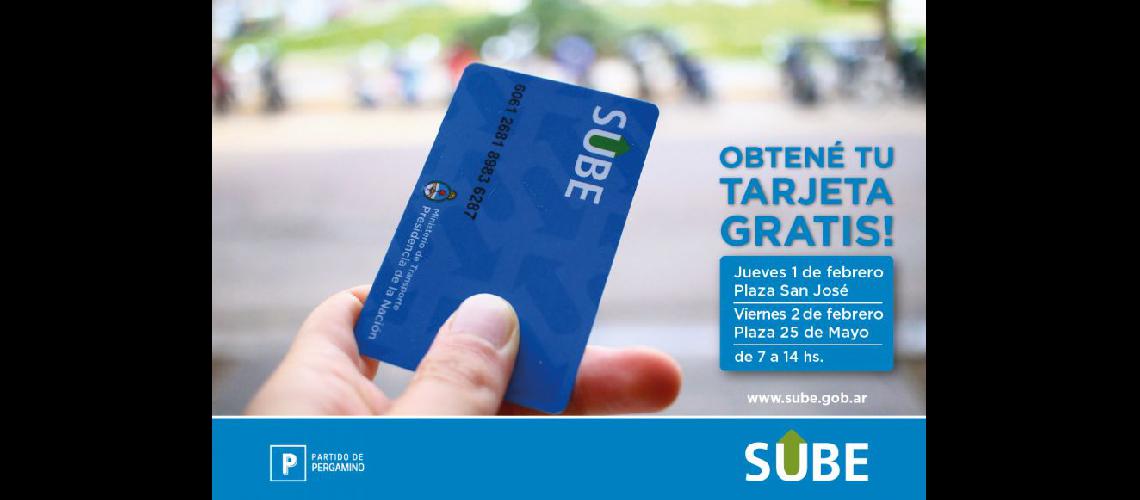 A partir del próximo viernes 2 de febrero solamente se podr abonar el boleto de colectivo con tarjeta Sube (MUNICIPIO DE PERGAMINO)