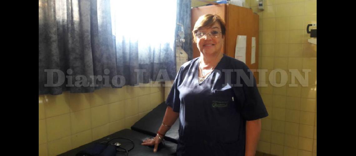  Mabel es desde hace ms de 30 años la enfermera del pueblo (LA OPINION)