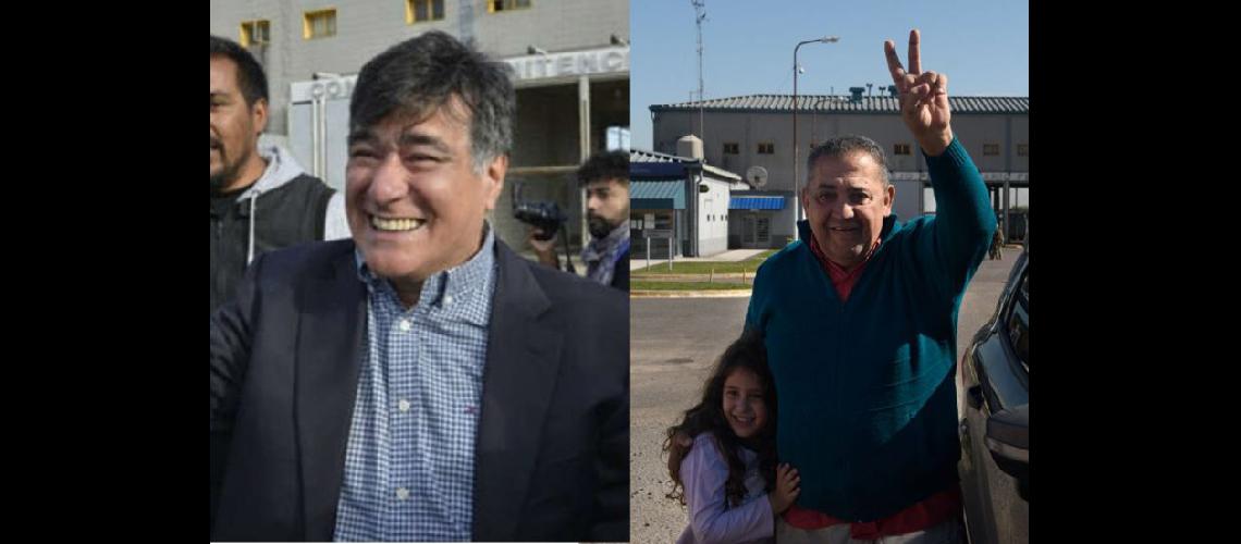  Carlos Zannini y Luis DElía recuperaron ayer la libertad luego de tres meses en prisión preventiva (NA)